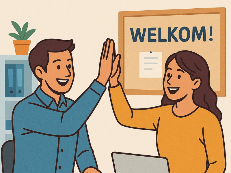 Van stagiaire naar collega - het verhaal van Zenzi en Fleur