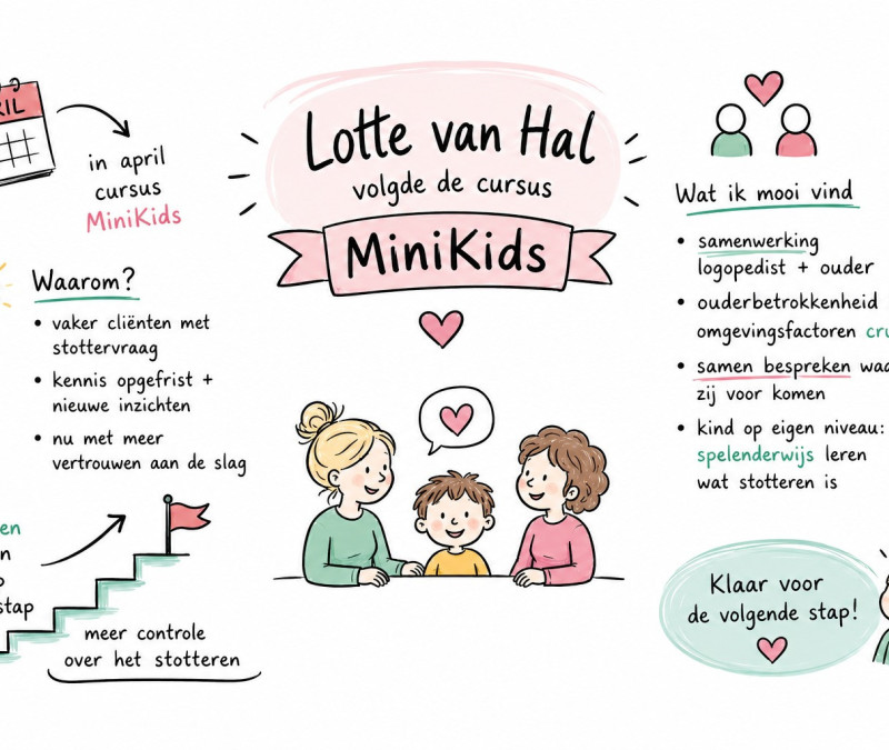 Lotte van Hal volgde de cursus MiniKids