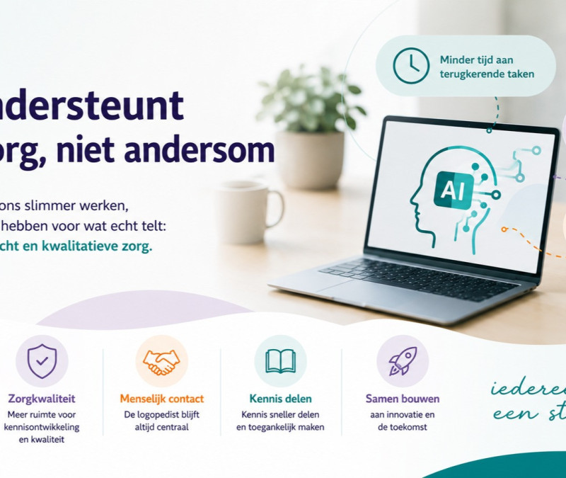 AI bij Huis voor Logopedie: slimmer werken, meer tijd voor cliënten